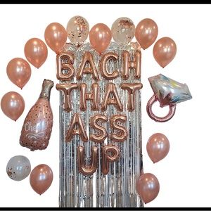 Bach that Ass up Rose Gold decoration kit
